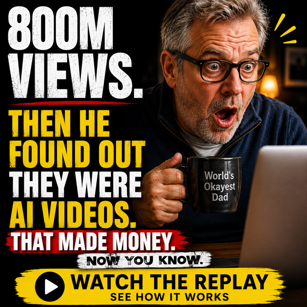 800M views — AI videos that made money — replay graphic